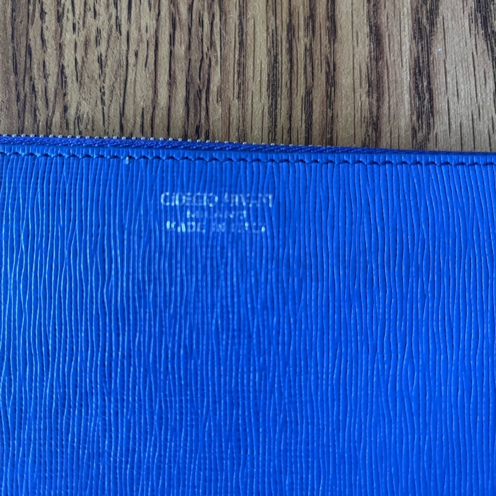 Giorgio Armani Blue Wallet - Picture 3 of 14